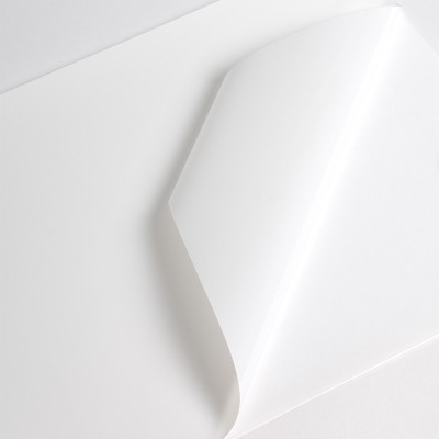 V201TR1 - Translucide Satin adh permanent incolore